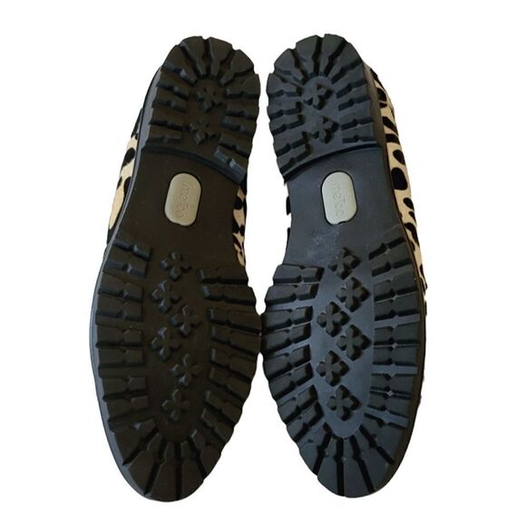 Me Too Cario Calf Hair Leather Leopard Print Slip-on Loafer Shoe Size 7.5 - Picture 7 of 9